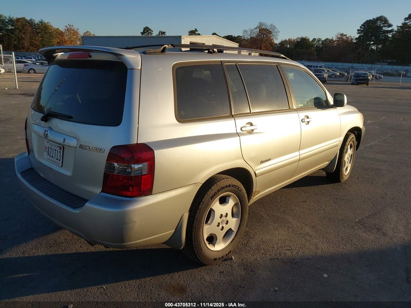 JTEDP21A660109325 2006 TOYOTA HIGHLANDER photo no. 4