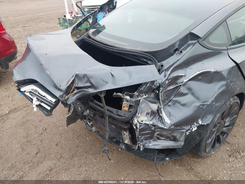 2022 Tesla Model 3 Performance Dual Motor All-Wheel Drive VIN: 5YJ3E1EC2NF259010 Lot: 43705331