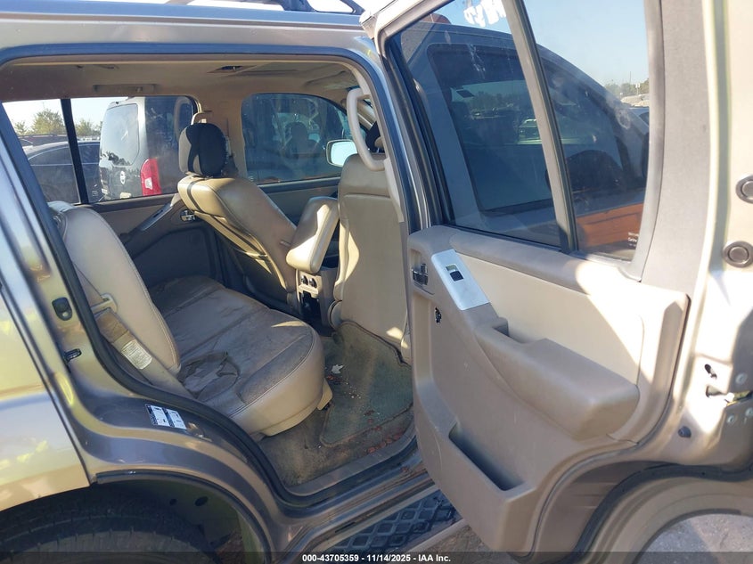 2008 Nissan Pathfinder Se VIN: 5N1AR18UX8C607326 Lot: 43705359