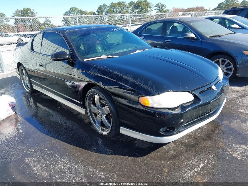 2G1WX15K919323033 2001 Chevrolet Monte Carlo Ss auction photo 1