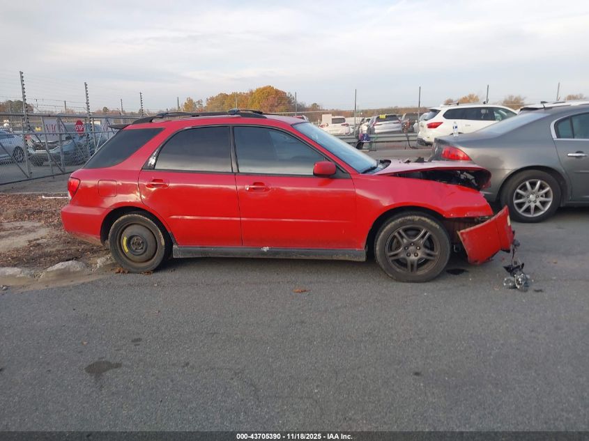 2004 Subaru Impreza Wrx VIN: JF1GG29644G808612 Lot: 43705390