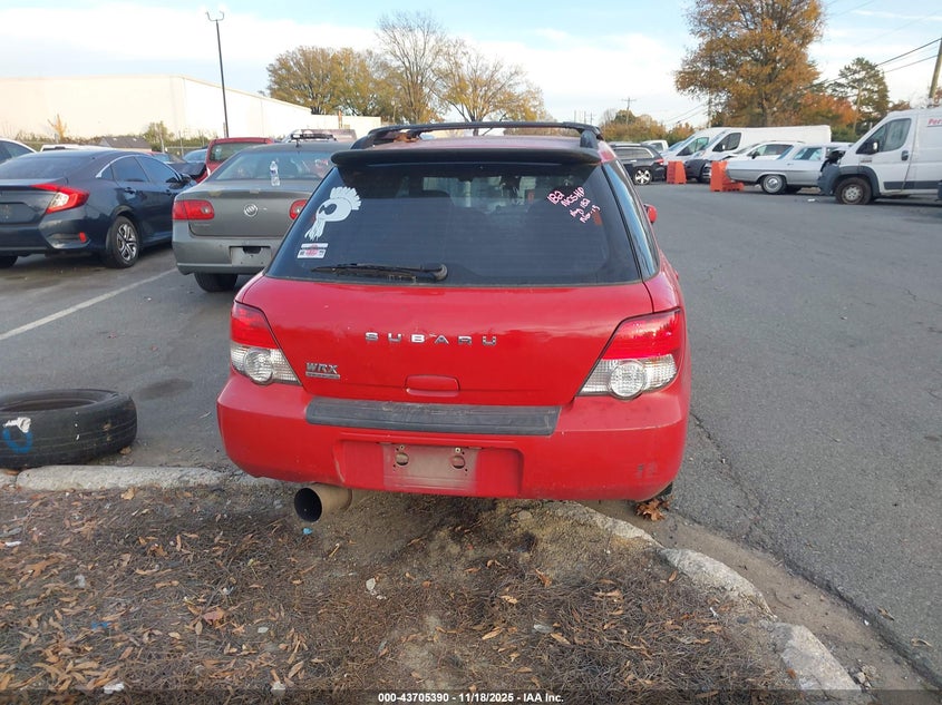 2004 Subaru Impreza Wrx VIN: JF1GG29644G808612 Lot: 43705390