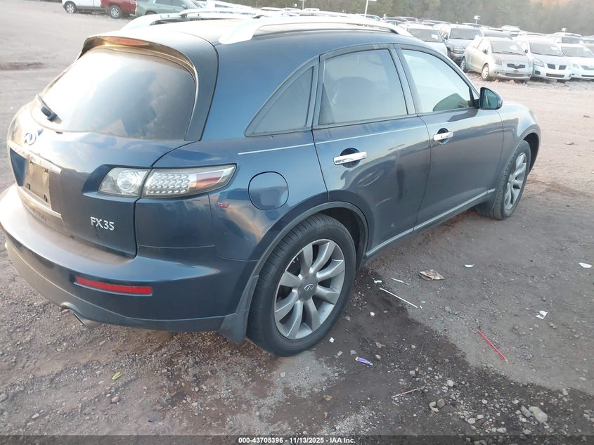 JNRAS08UX5X102099 2005 INFINITI FX photo no. 4