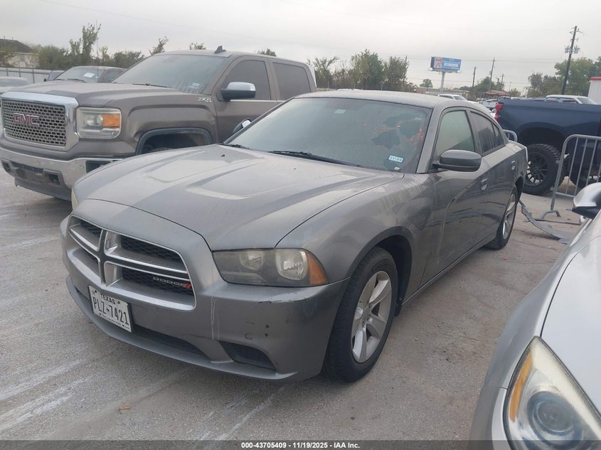 Vin: 2c3cdxbg1ch300106, lot: 44200757, dodge charger se 20122