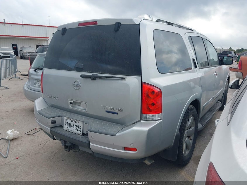 Vin: 5n1ba0nd3an623002, lot: 44200762, nissan armada titanium 20104