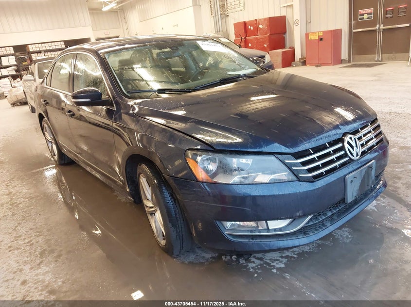 2013 VOLKSWAGEN PASSAT 2.0L TDI SEL PREMIUM - 1VWCN7A38DC111736
