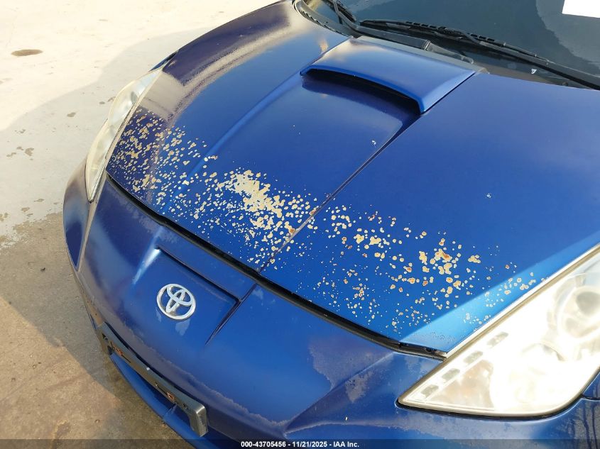 2005 Toyota Celica Gt VIN: JTDDR32T850181369 Lot: 43705456