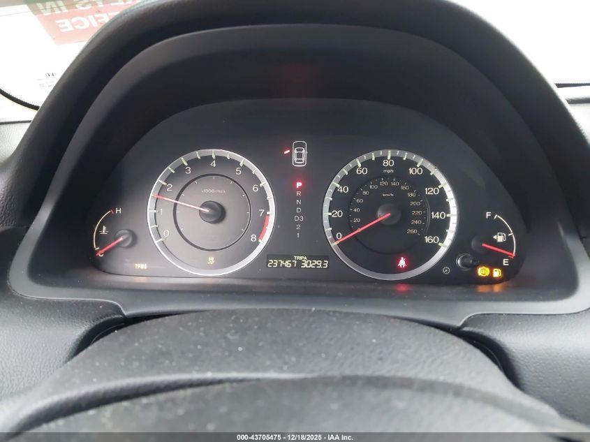 2011 Honda Accord 2.4 Ex-L VIN: 1HGCS1B87BA015772 Lot: 43705475