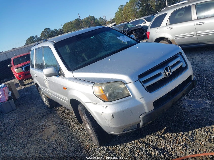 5FNYF28497B000613 2007 HONDA PILOT photo no. 7