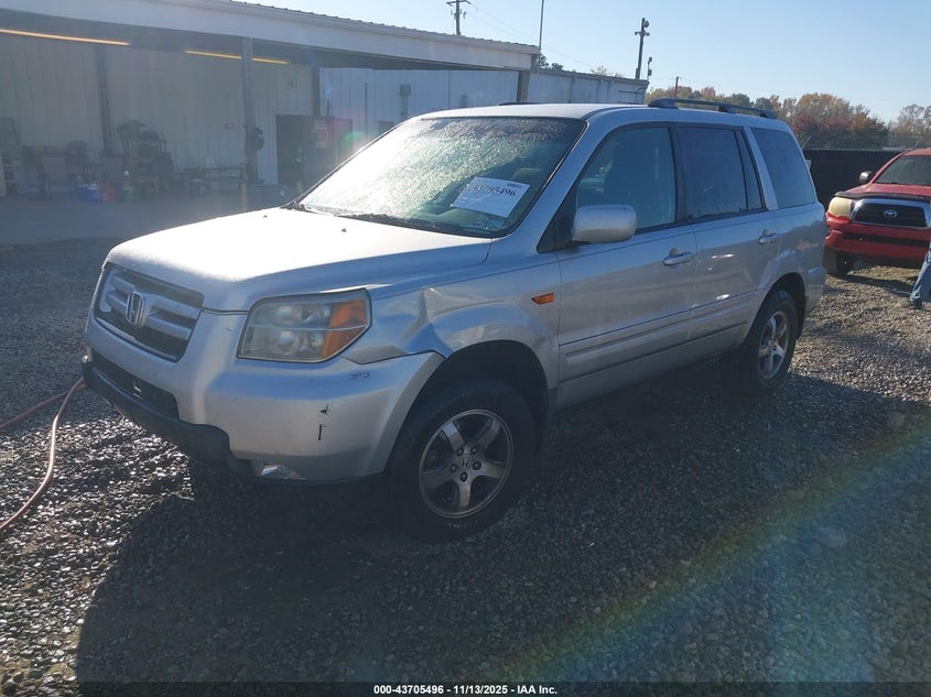 5FNYF28497B000613 2007 HONDA PILOT photo no. 2