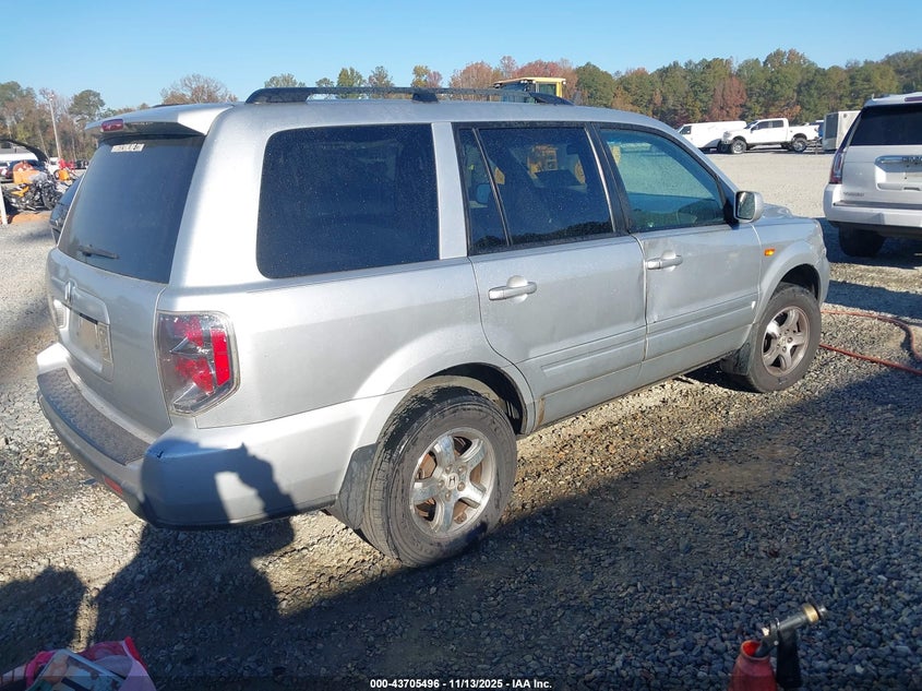 5FNYF28497B000613 2007 HONDA PILOT photo no. 4