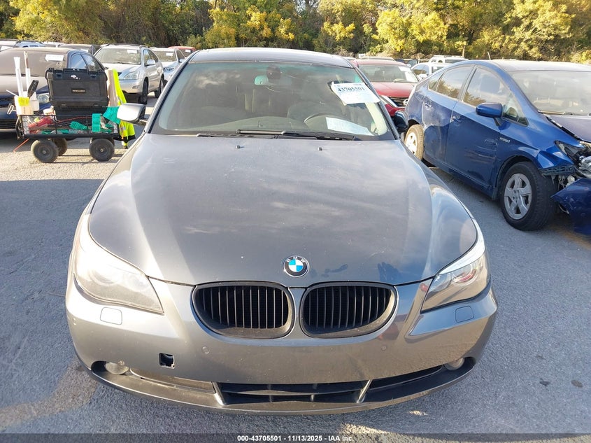 2006 BMW 550I VIN: WBANB53516CP02188 Lot: 43705501