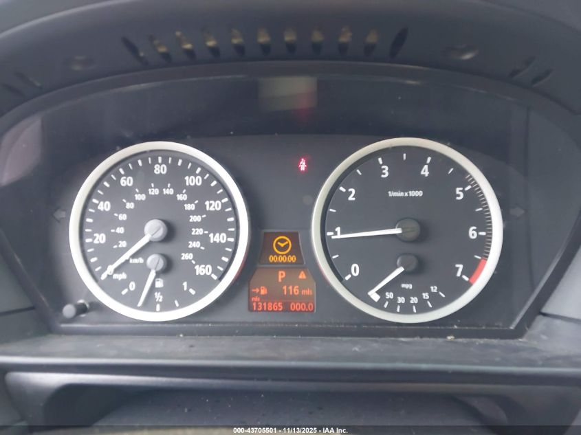 2006 BMW 550I VIN: WBANB53516CP02188 Lot: 43705501