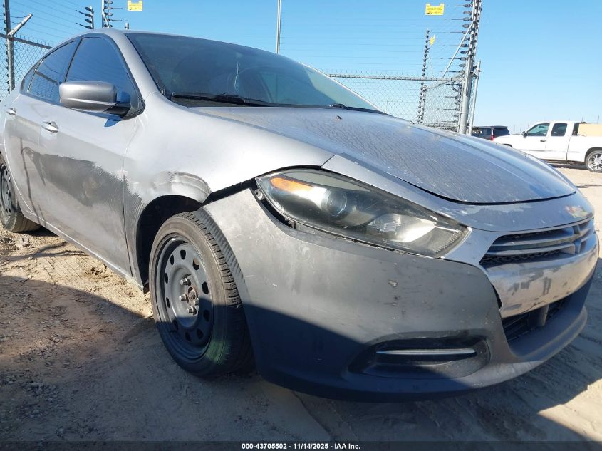 2016 Dodge Dart Sxt VIN: 1C3CDFBB2GD766189 Lot: 43705502