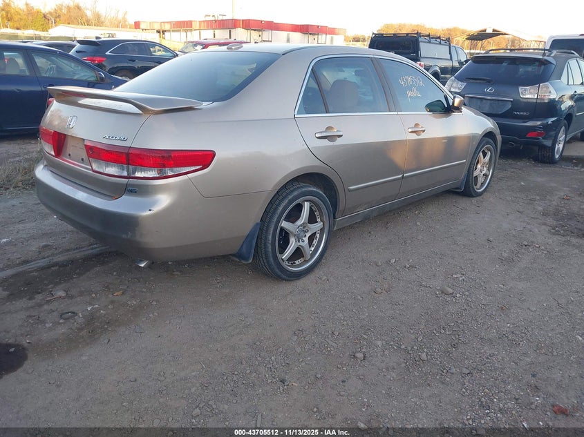 1HGCM66524A020453 2004 HONDA ACCORD photo no. 4