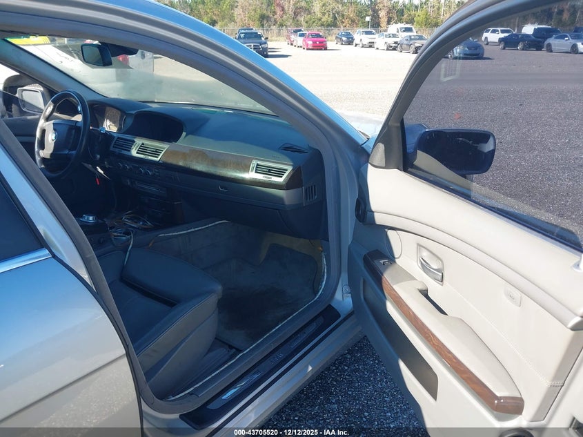 2007 BMW 7ER SEDAN 4.8L V-8 DOHC, VVT, 360HP