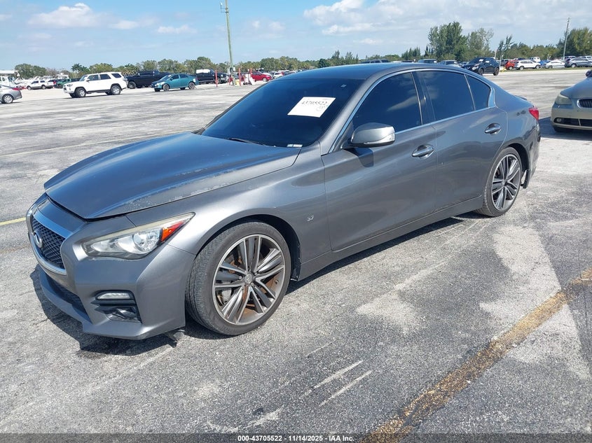 JN1BV7AR4FM398401 2015 INFINITI Q50 photo no. 2