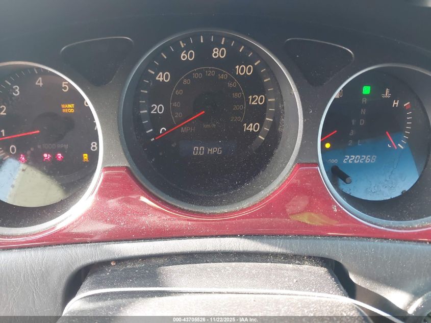 2005 Lexus Es 330 VIN: JTHBA30G355104219 Lot: 43705526