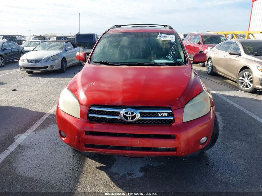 2008 Toyota Rav4 Limited V6 VIN: JTMBK31V785066221 Lot: 43705535