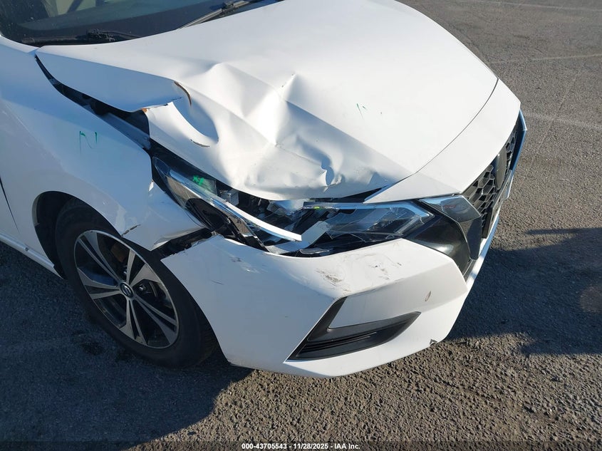 2021 Nissan Sentra Sv Xtronic Cvt VIN: 3N1AB8CV1MY327476 Lot: 43705543