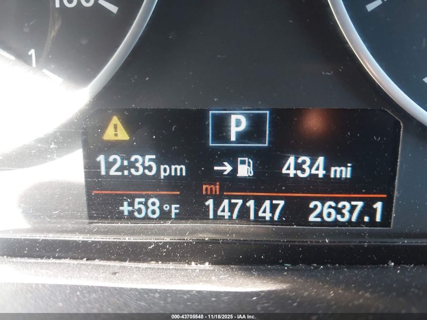 2017 BMW X1 xDrive28I VIN: WBXHT3Z39H4A57476 Lot: 43705548