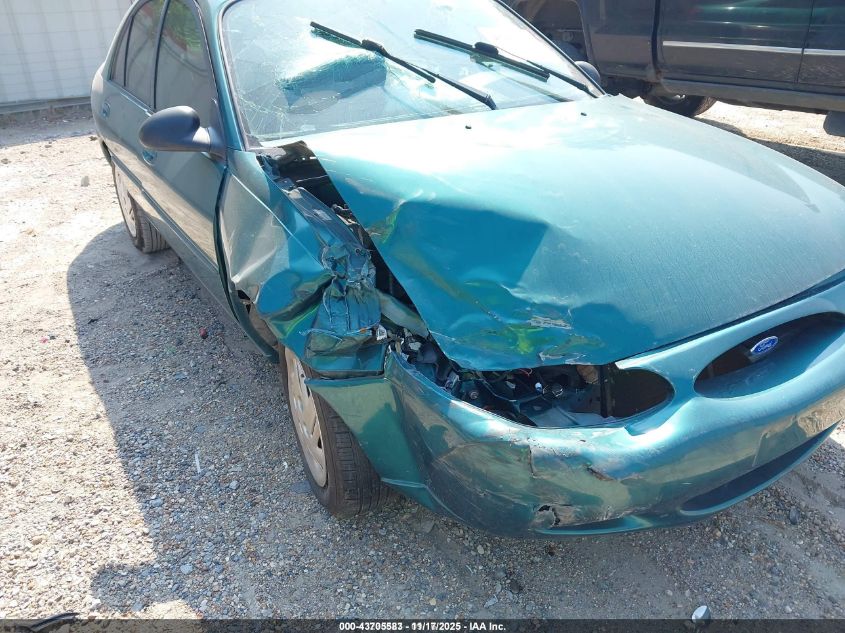 1997 Ford Escort Lx VIN: 1FALP13P4VW258961 Lot: 43705583