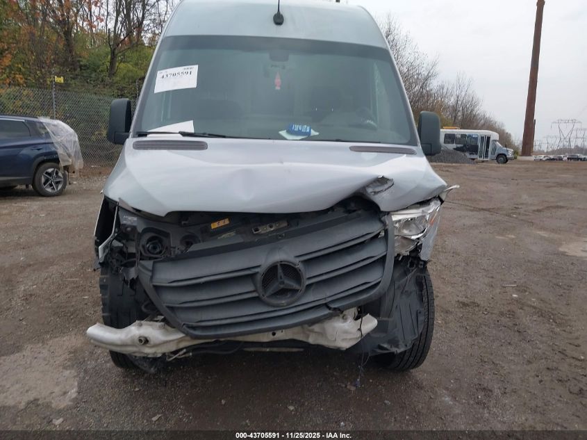 2021 Mercedes-Benz Sprinter 2500 High Roof V6 VIN: W1Y4ECHYXMT056977 Lot: 43705591