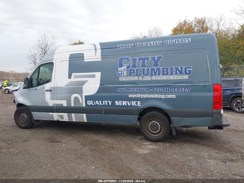 2021 Mercedes-Benz Sprinter 2500 High Roof V6 VIN: W1Y4ECHYXMT056977 Lot: 43705591