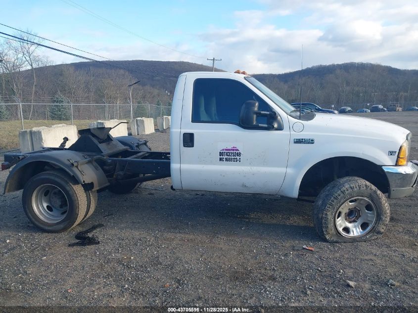 1999 Ford F-450 Lariat/Xl/Xlt VIN: 1FDXF46F2XEA89112 Lot: 43705596