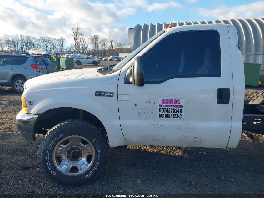 1999 Ford F-450 Lariat/Xl/Xlt VIN: 1FDXF46F2XEA89112 Lot: 43705596