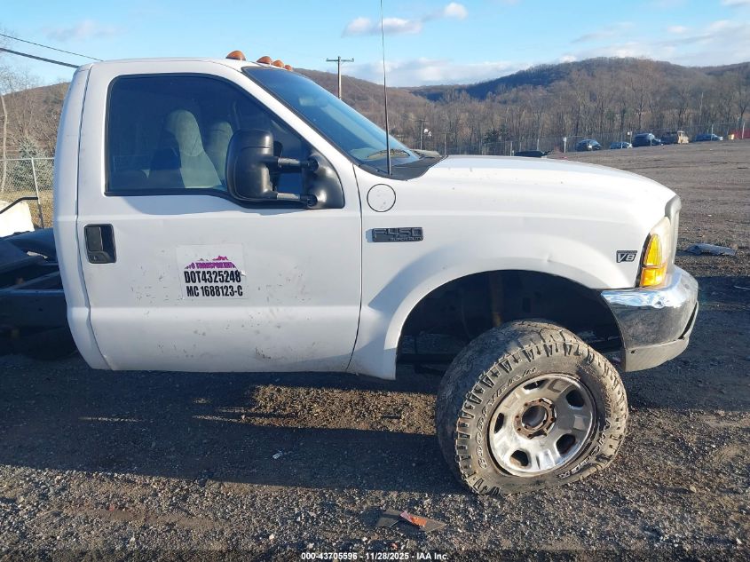 1999 Ford F-450 Lariat/Xl/Xlt VIN: 1FDXF46F2XEA89112 Lot: 43705596