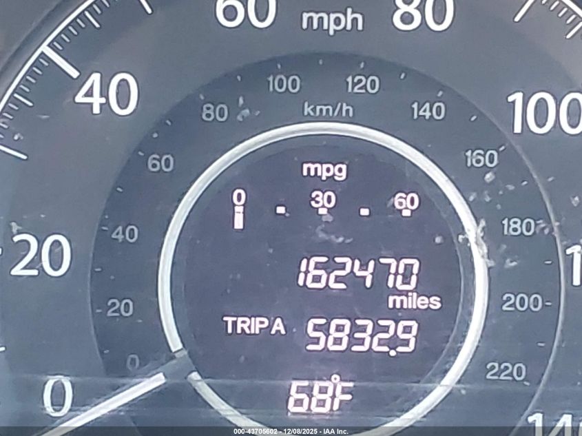 2013 Honda Cr-V Ex VIN: 2HKRM3H57DH515048 Lot: 43705602