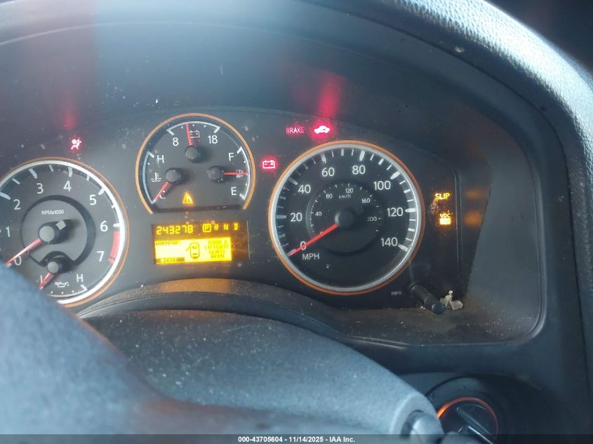 2008 Nissan Armada Se VIN: 5N1AA08D68N618040 Lot: 43705604