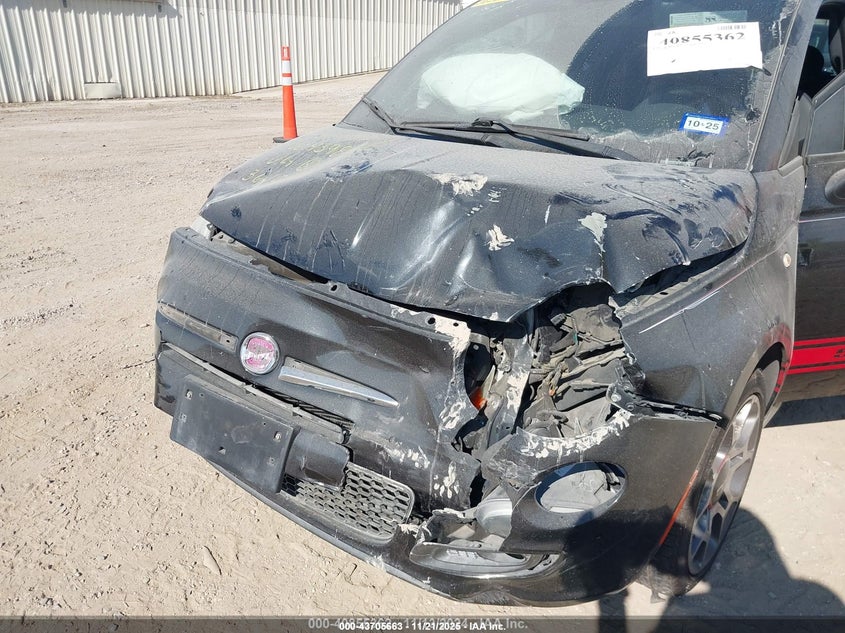 2012 Fiat 500 Sport VIN: 3C3CFFBR0CT361041 Lot: 43705663