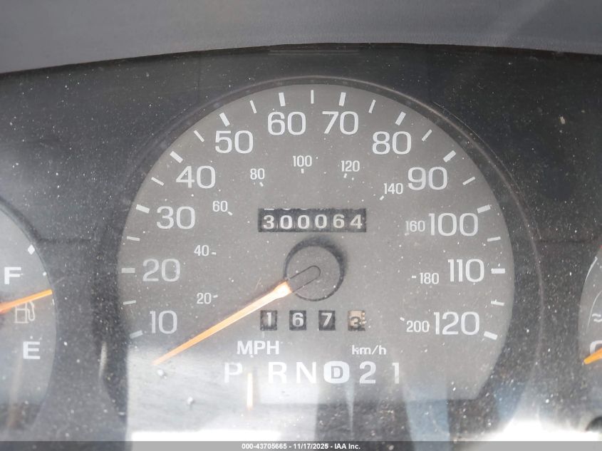 1997 Mercury Grand Marquis Gs VIN: 2MELM74W3VX702622 Lot: 43705665