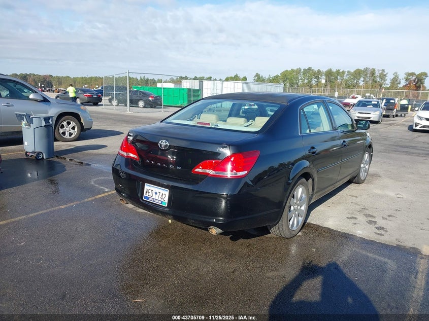 4T1BK36BX7U182866 2007 TOYOTA AVALON photo no. 4