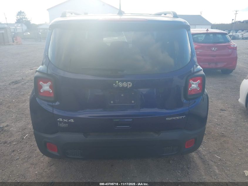 2019 Jeep Renegade Sport 4X4 VIN: ZACNJBA17KPK14435 Lot: 43705718