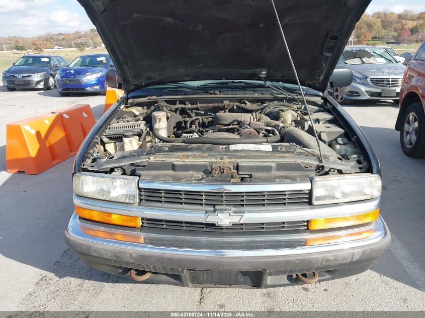 1999 Chevrolet Blazer Ls VIN: 1GNDT13W8X2109214 Lot: 43705724