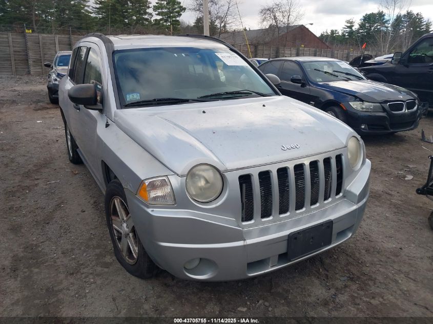 2007 Jeep Compass Sport VIN: 1J8FF47W27D291445 Lot: 43705755
