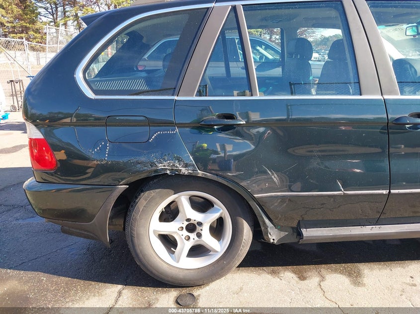 2001 BMW X5 4.4 VIN: WBAFB33571LH22272 Lot: 43705786