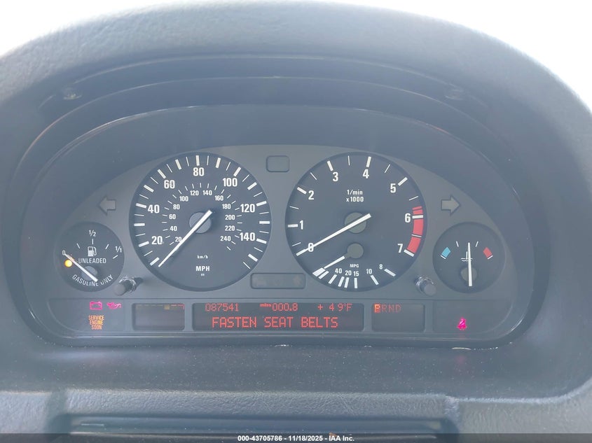 2001 BMW X5 4.4 VIN: WBAFB33571LH22272 Lot: 43705786