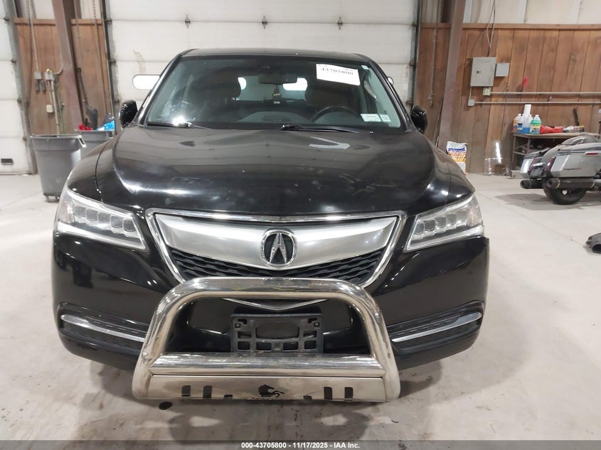 2014 Acura Mdx Technology Pkg W/Entertainment Pkg VIN: 5FRYD4H61EB035337 Lot: 43705800