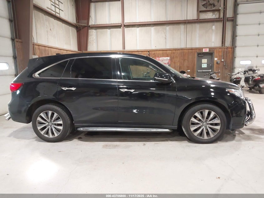 2014 Acura Mdx Technology Pkg W/Entertainment Pkg VIN: 5FRYD4H61EB035337 Lot: 43705800
