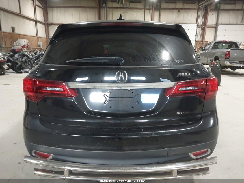 2014 Acura Mdx Technology Pkg W/Entertainment Pkg VIN: 5FRYD4H61EB035337 Lot: 43705800