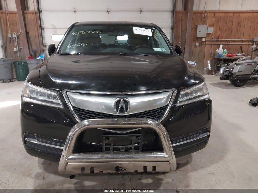 2014 Acura Mdx Technology Pkg W/Entertainment Pkg VIN: 5FRYD4H61EB035337 Lot: 43705800