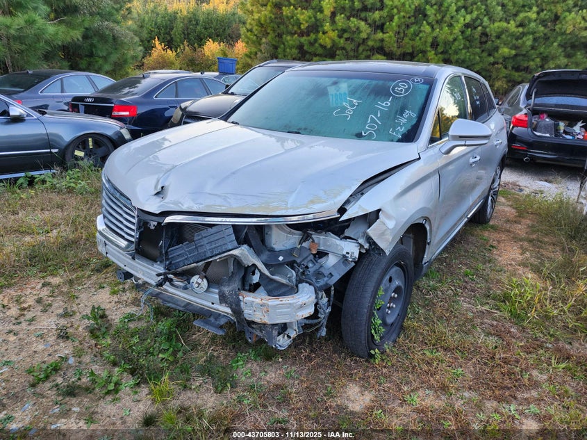 2LMTJ6LR8GBL33112 2016 LINCOLN MKX photo no. 2