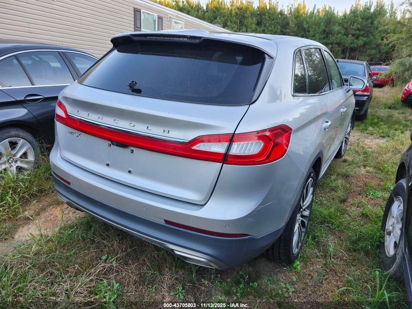 2LMTJ6LR8GBL33112 2016 LINCOLN MKX photo no. 4