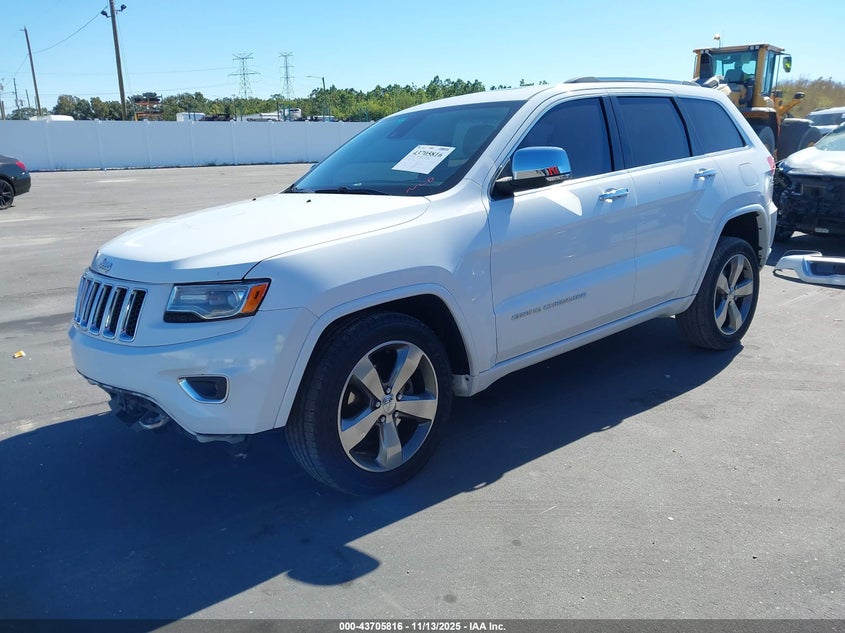 1C4RJECG8EC396419 2014 JEEP GRAND CHEROKEE photo no. 2