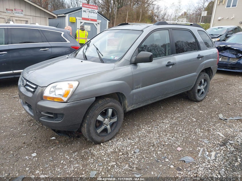 KNDJE724487470890 2008 KIA SPORTAGE photo no. 2