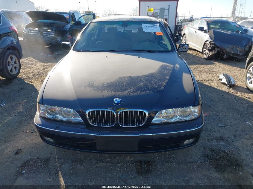 2000 BMW 540Ia VIN: WBADN6344YGM67314 Lot: 43705848